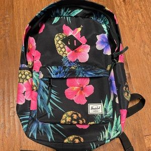 Hershel Black Pineapple Backpack